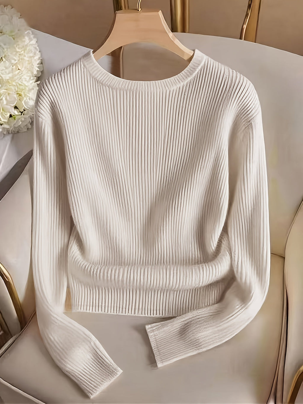 Adelaide Ribbed Knit Sweater