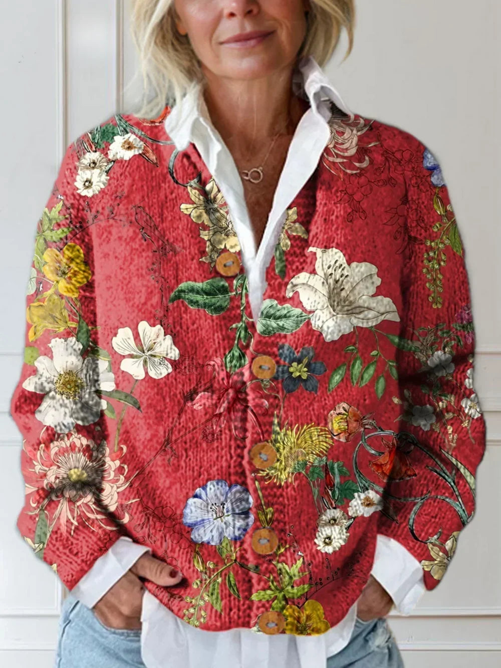 Juliet Vintage Floral Cardigan