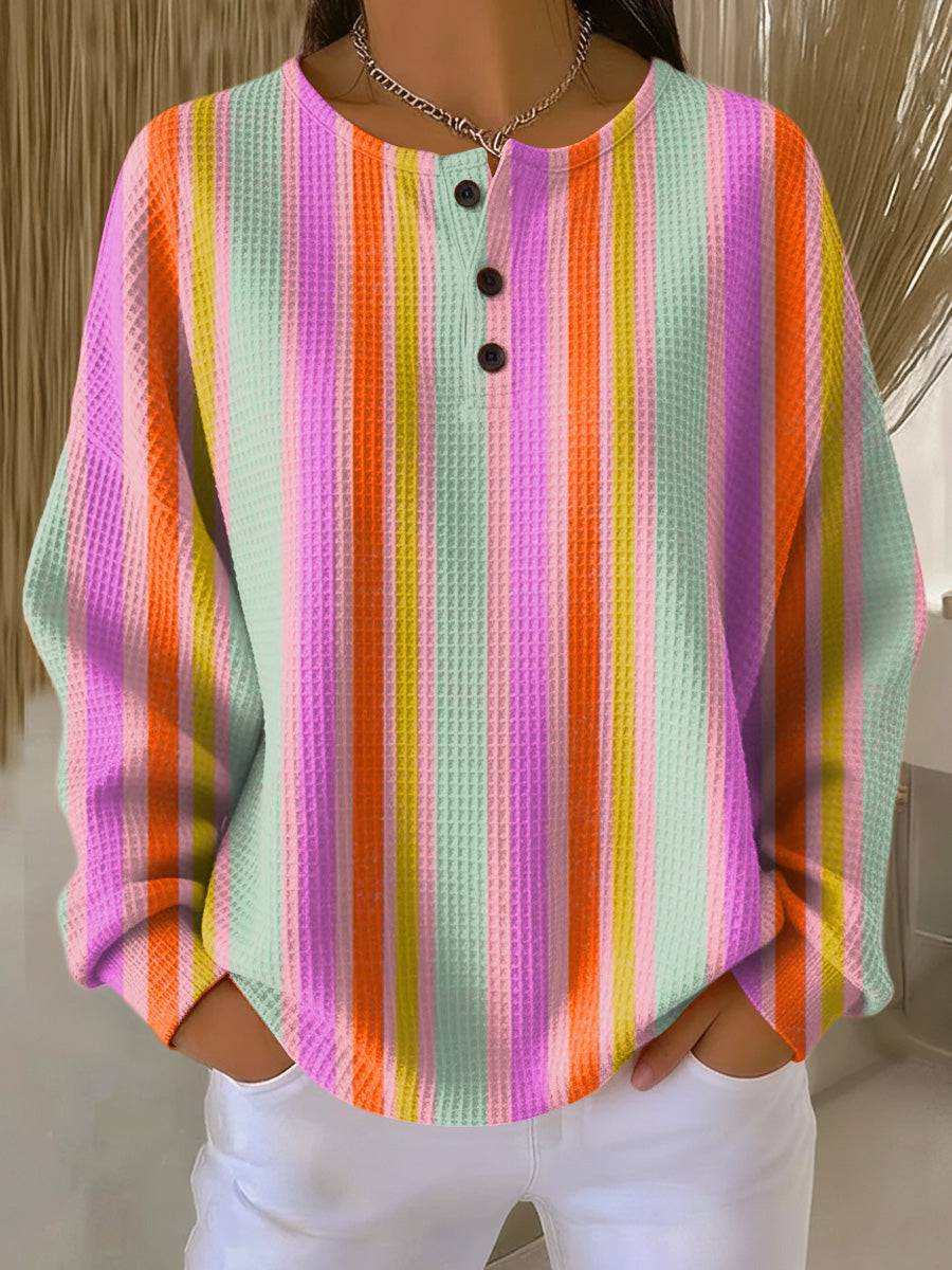 Milla Rainbow Stripe Sweater