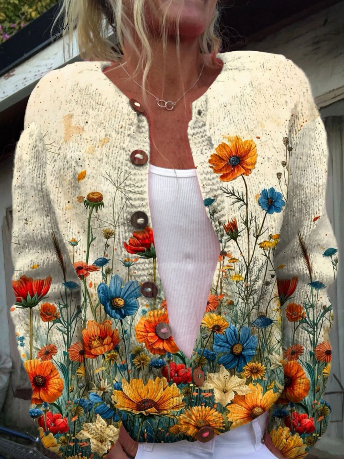 Tansy Floral Cardigan