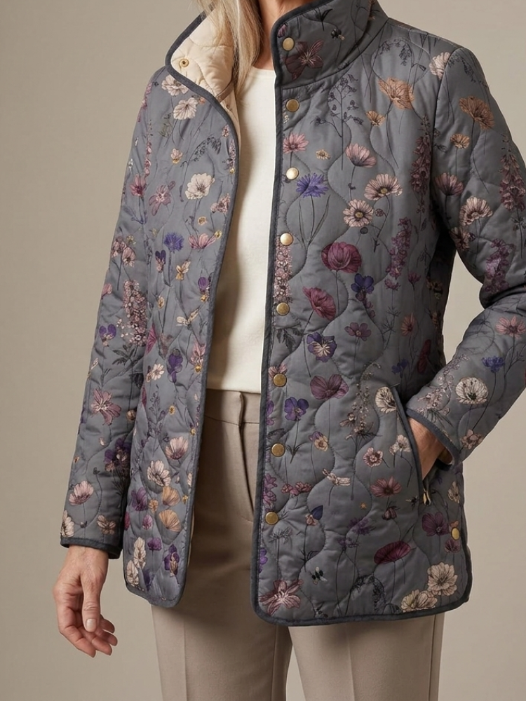 Niva Floral Quilted Jacket
