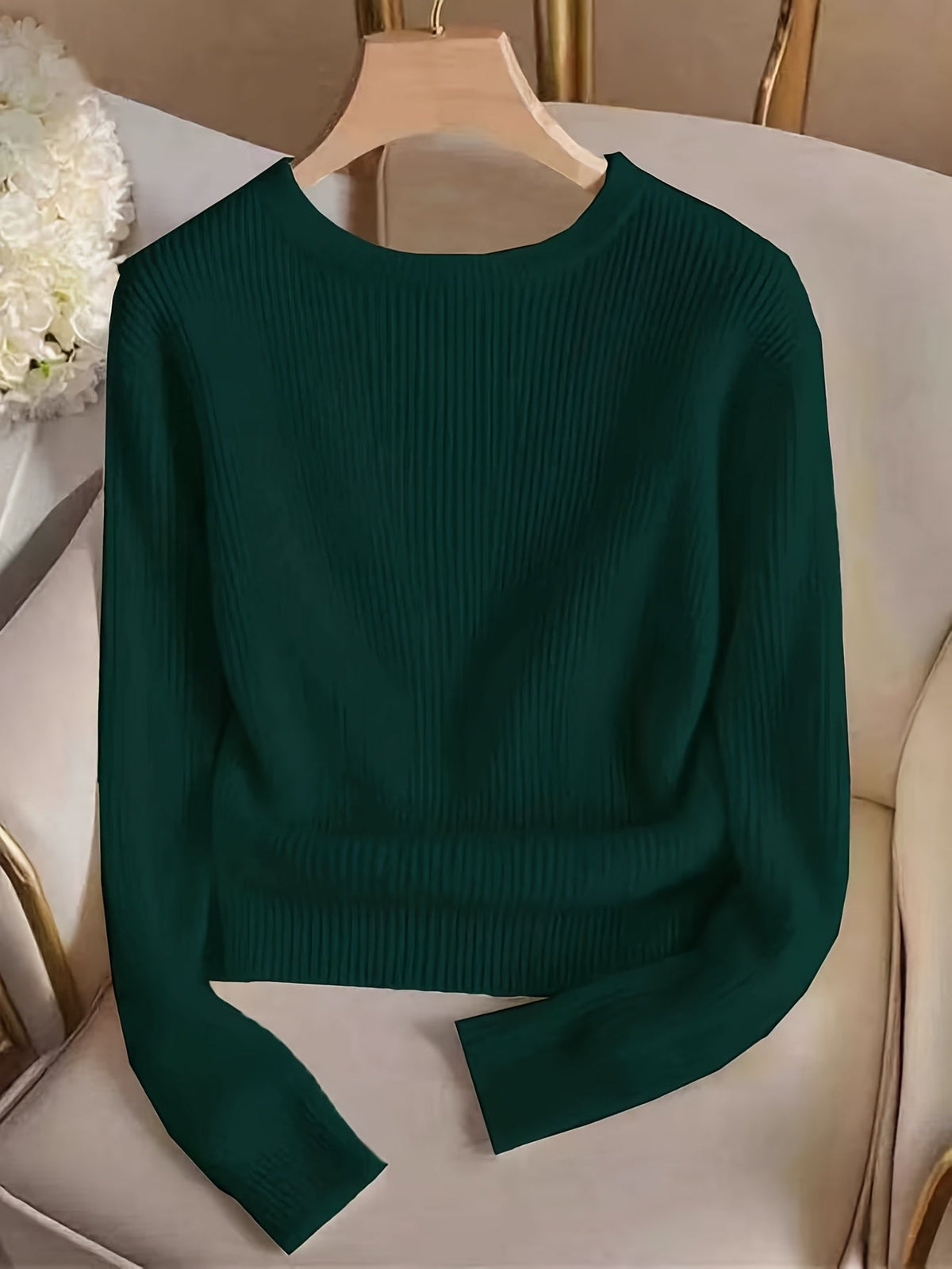 Adelaide Ribbed Knit Sweater