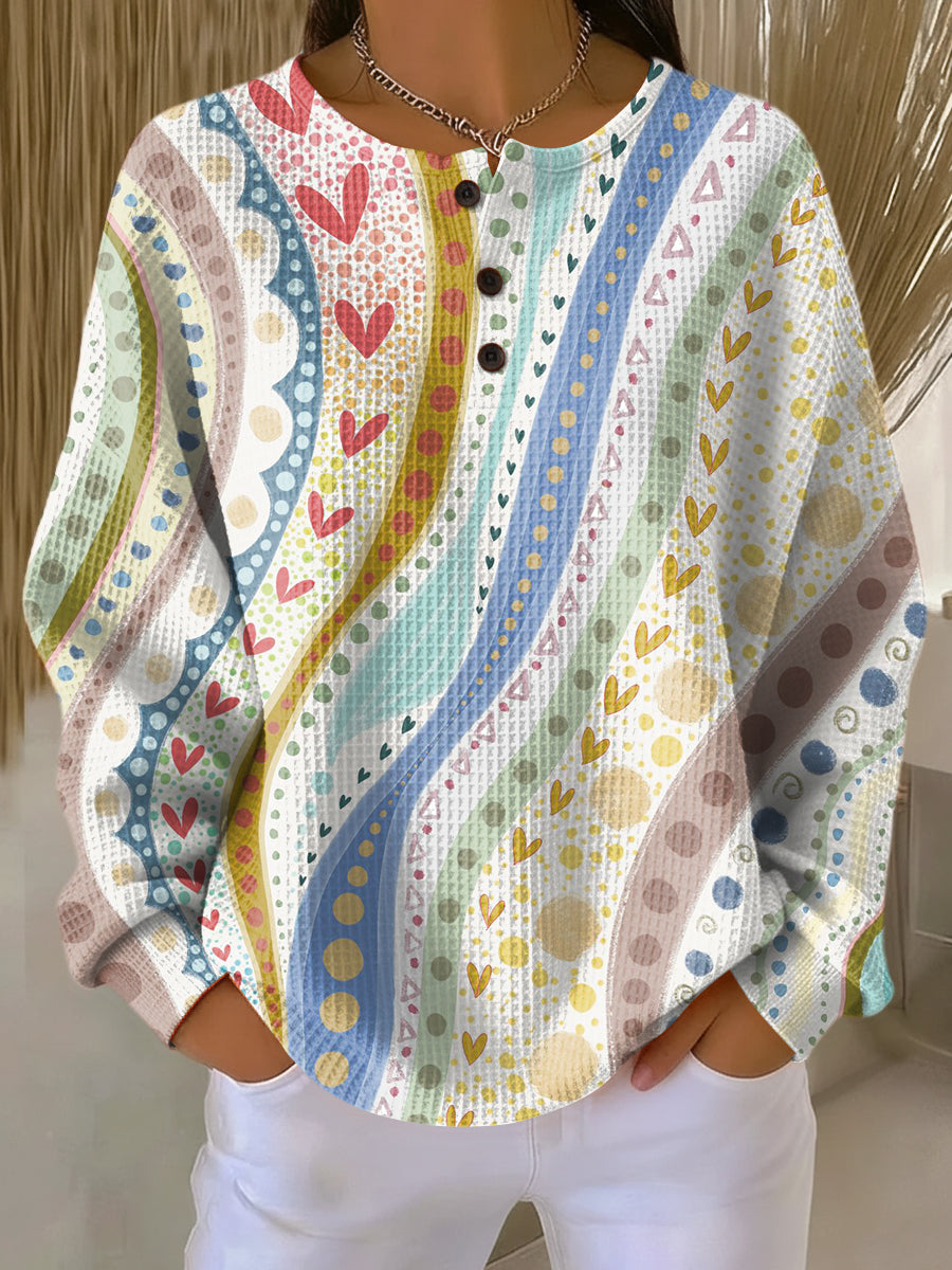 Luna Striped Knit Sweater