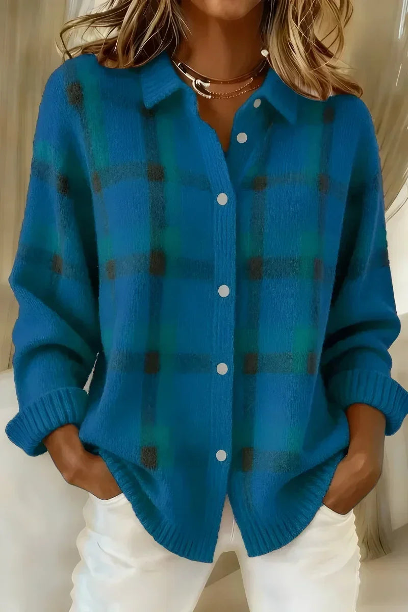 Kira Plaid Cardigan