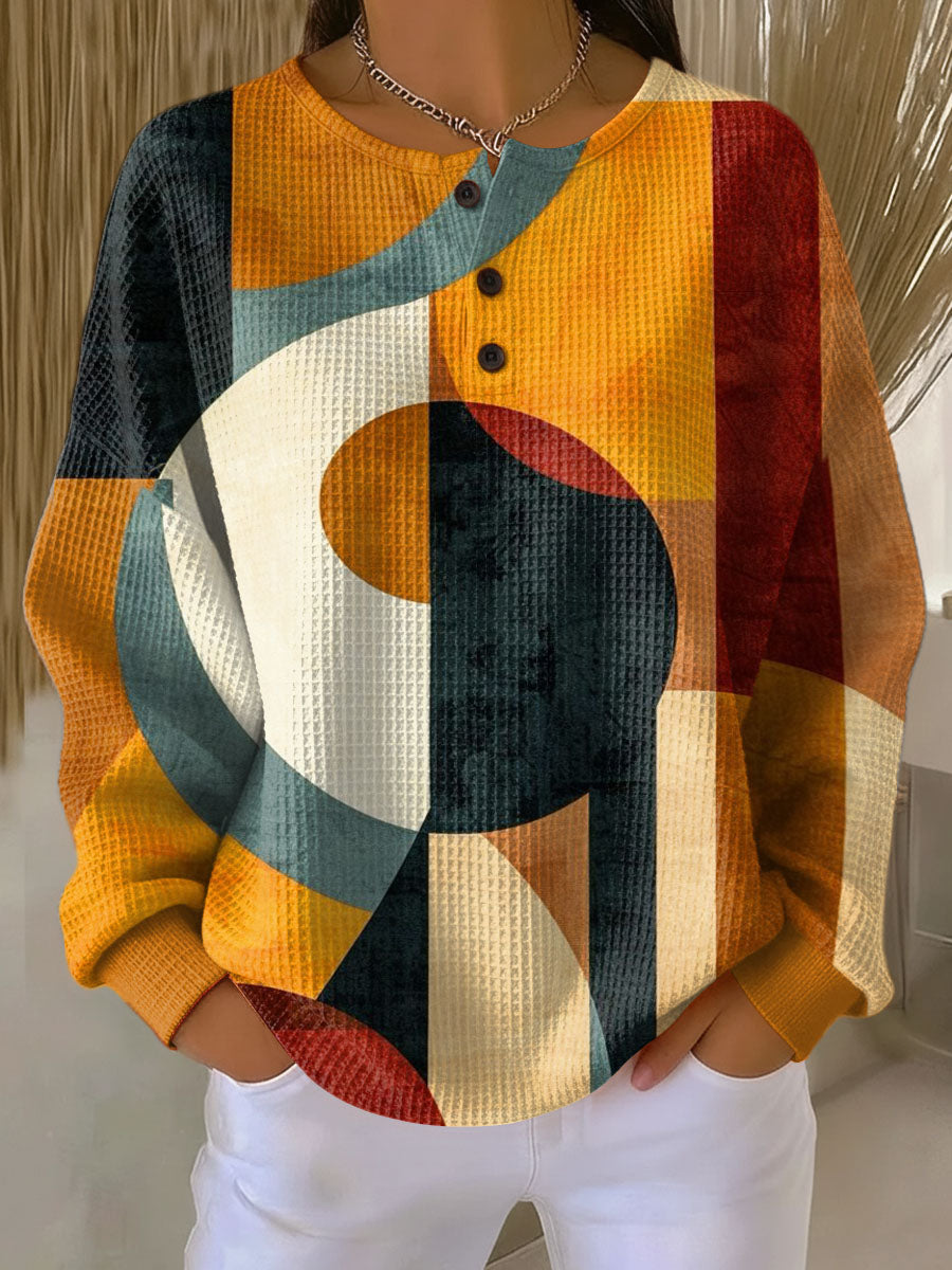 Laerke Waffle Knit Sweater