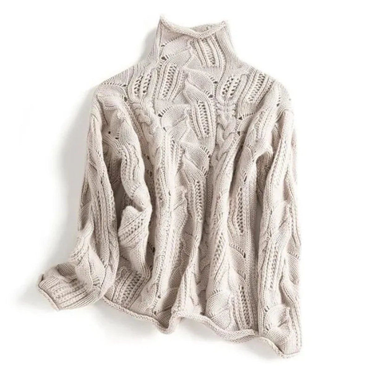 Amelia Cable Knit Turtleneck