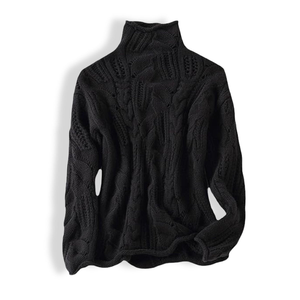 Amelia Cable Knit Turtleneck